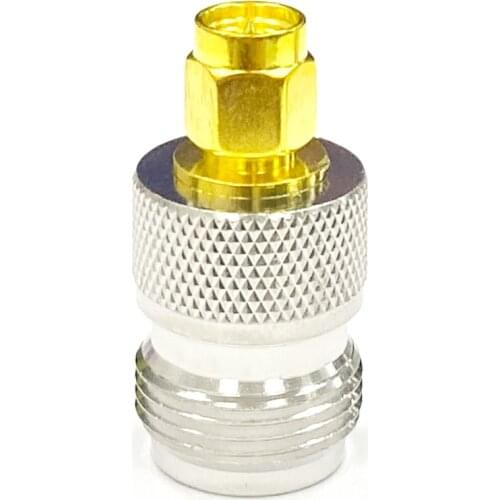 1pc N Female Jack to SMA Male Plug RF Coax Adapter Modem Convertor Connector Straight Nickelplated NEW wholesale