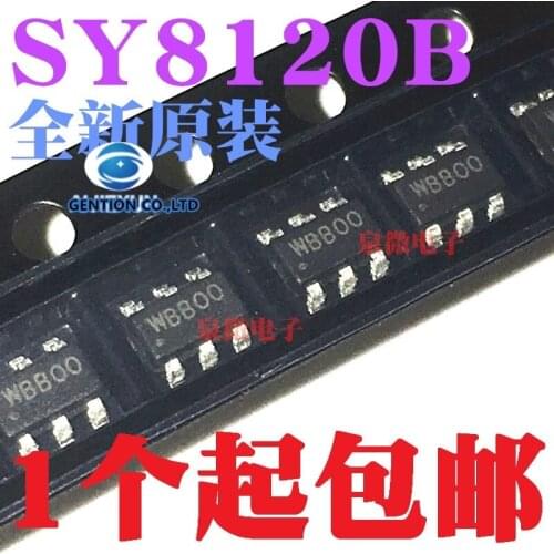10PCS SY8120B1ABC SY8120B silk-screen WB SOT23-6 in stock 100% new and original