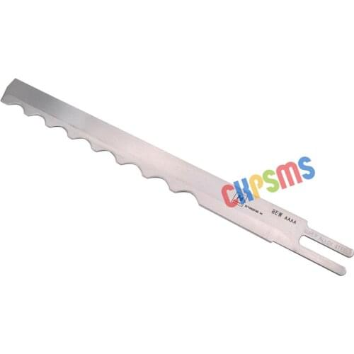 12 PCS EASTMAN ALLOY STEEL WAVE EDGE CUTTING MACHINE KNIVES 8" #8EW-STRONG H-4A