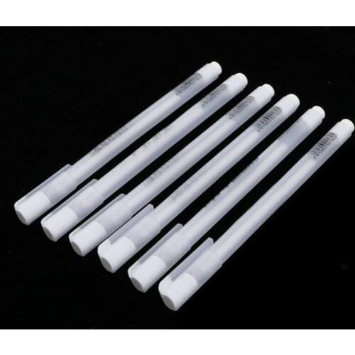 6pcs White Marker Pen Sketching Painting Pens White Ink Pens Art Stationery Supplies