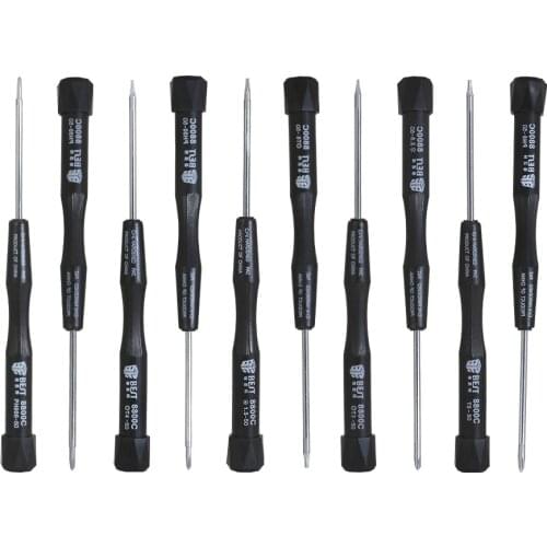 Bst-8800c 10 in 1 Philips magnetic Pentagon tri-wing Torx screwdriver combination repair tool mobile phone iPhone