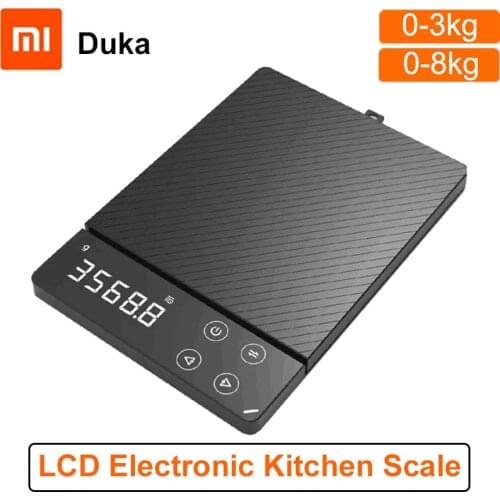 DUKA ATuMan ES1 0-8KG Household LCD Digital Electronic Scale Multi-function HD Backlit Electronic Food Scales For Kitchen