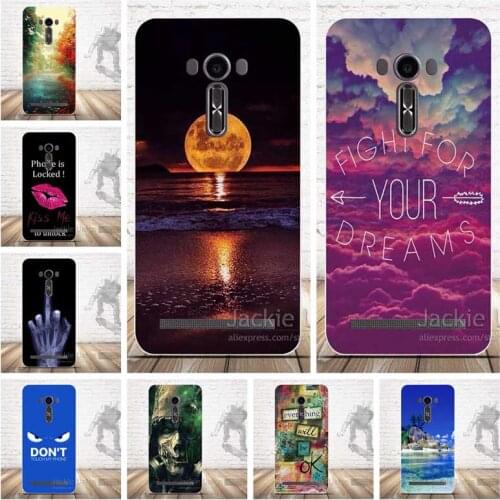 For ASUS ZE550KL Case Soft TPU Silicon Back Cover Case for Coque ASUS ZenFone 2 Laser ZE550KL ZE551KL 5.5" Phone Cases Shell Bag