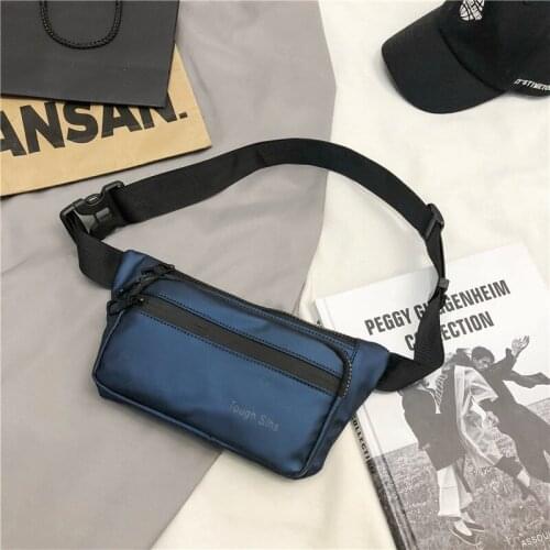 YoReAi Travel Bum Bag Fanny Pack Waist Bags Zipped Outdoor Sports Shoulder Bag Mens Chest Pouch Couple Crossbody Pack Unisex
