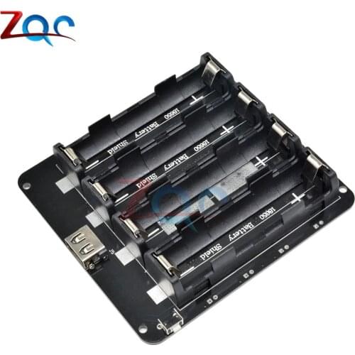 ESP8266 ESP32 WeMos D1 4x18650 Lithium Battery Shield V9 Mobile Power Bank Expansion Board 5V/3A 3V/1A Micro USB for Arduino
