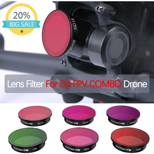 Drone Gimbal Camera Glass Lens Filter for DJI FPV COMBO CPL Polarizer Filter ND4/8/16/32/64 Filters Protective Accessories