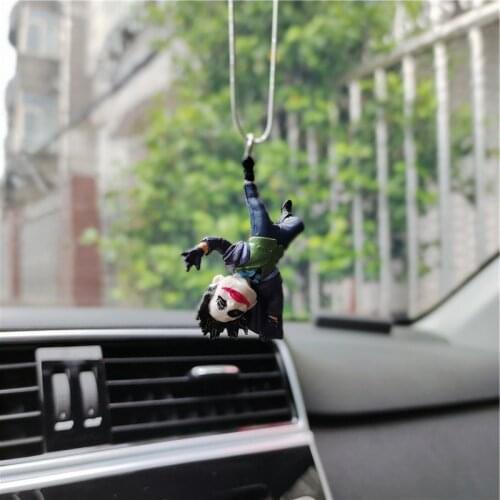 GISAEV Personality Upside Down Villain Model Car Interior Decoration Mini Down Doll Car Interior Accessories Ornament Gift Decor