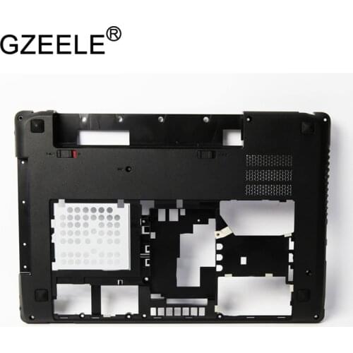 GZEELE New For Lenovo IdeaPad Y480 Y480M Y485 Y480A 14" Base Bottom Cover Lower Case AP0MZ000100 LAPTOP housing 90200383 black
