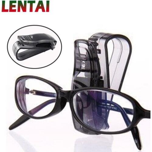 LENTAI For Peugeot 206 307 407 308 207 508 3008 2017 208 2008 Alfa Romeo 159 147 Cadillac 1Pc Auto Car glasses folder Paper clip