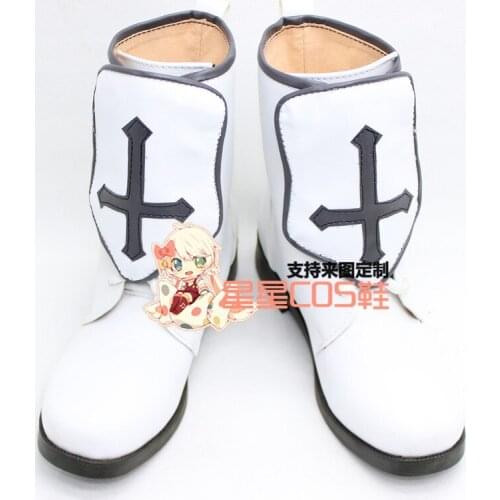 Sword Art Online AsunaYuuki White Short Girls Cosplay Shoes Boots X002