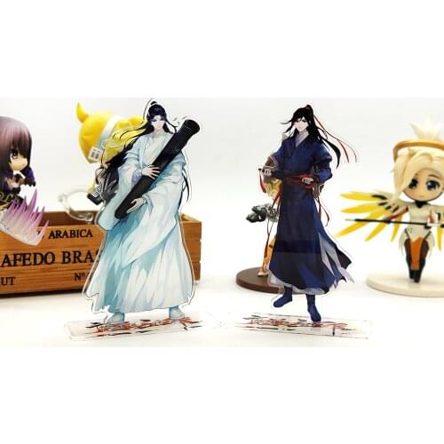 Love Thank You Mo Dao Zu Shi Wei Wuxian Lan Wangji acrylic stand figure model double-side plate holder topper anime