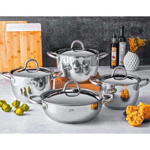 Parma 8 Piece Cookware Set (according to your country extra payment of customs yapılabilir)