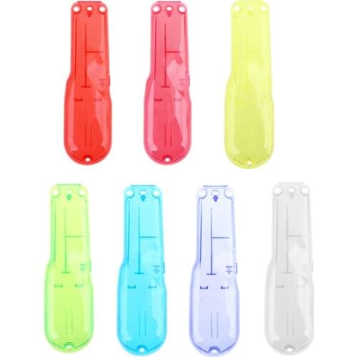 Clear DIY Back Housing Case Transparent Back Cover Lid for 8504 Series Hair Clipper Accessories Kit