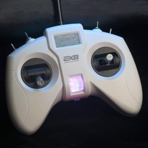 LDARC EX8 2.4G 8CH with LCD Display Support 3 Protocols Radio Transmitter for RC Airplane FPV Racing Freestyle Drones DIY Parts