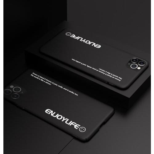 Ultra-thin Colorful Matte Hard PC Phone Case For iPhone 12 11 Pro Max XSmax XR XS X 8 7 6s 6 Plus Cute Shockproof Frosted Cover