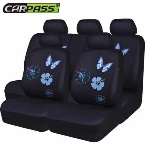 Car-pass Universal Car Seat Covers Butterfly Cover For Cars ,Suv Car Interior Accessories
