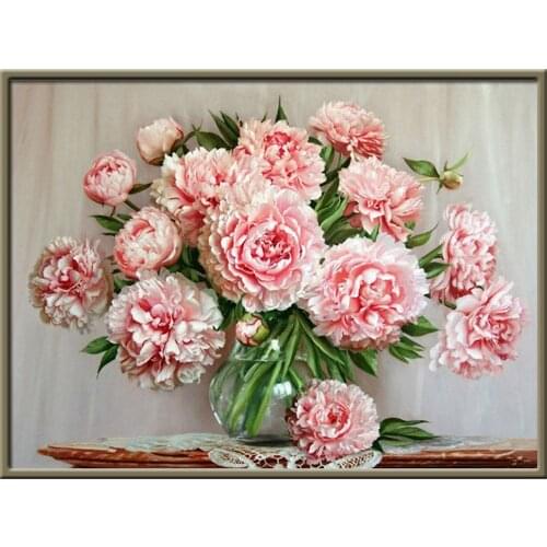 Landscape Flower Diy 11ct Cross Stitch Embroidery Wholesale DIY Embroidery 11CT Cross Stitch Dropshipping