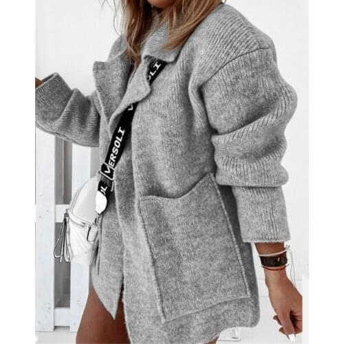 Women Cardigan Casaco Feminino Coat Sweater Woman Clothes Fashion Women Cardigans Ropa Mujer Jumper Ladies Knitted Jackets Basic