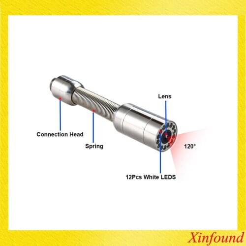 23mm pipe camera head For Pipe Drain Sewer Inspection Pipe Snake Camera Replacement