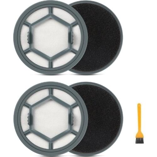 4PCS HEPA Filter Filter Elements Filter Cotton Vacuum Cleaner Accessories for VC806 VC812 D8 D9