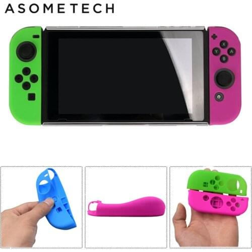 6 in 1 For Nintend Switch Controller Gamepad Joystick Silicone Case For Nintendo Switch NS NX PS4 Joycon Button Cap Thumb Stick