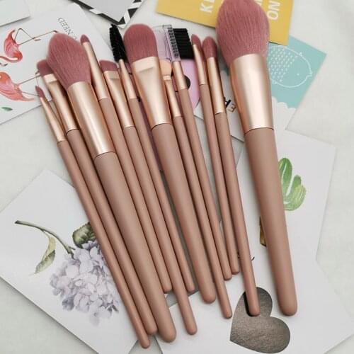 7Pcs Makeup Brushes Tool Set Cosmetic Powder Eye Shadow Foundation Blush Blending Beauty Make Up Brush