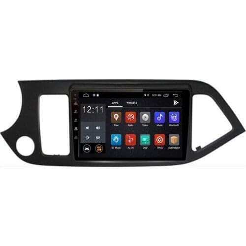 Android 10 9" 2Din Car Radio For 2011 2012 2013 2014 KIA PICANTO Morning GPS Navigation Head Unit AUX Wifi 8-Core 1080P