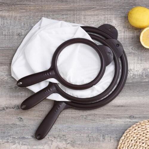 No Odor Practical Soymilk Coffee Filter Strainer Bag Cotton Filter Mesh Bag Washable Kitchen Tool