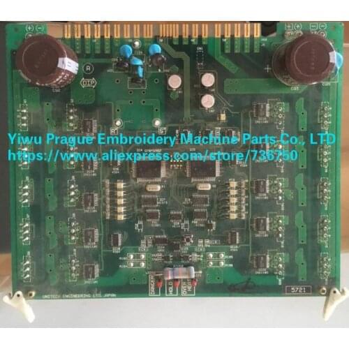 Board 5721 5720 original used Barudan embroidery machine control card spare parts offered by Yiwu Prague company store 736750