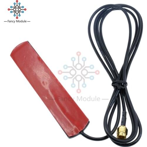 GSM GPRS Antenna 433 Mhz 2.5dbi Cable SMA Male Universal DAB Patch Aerial