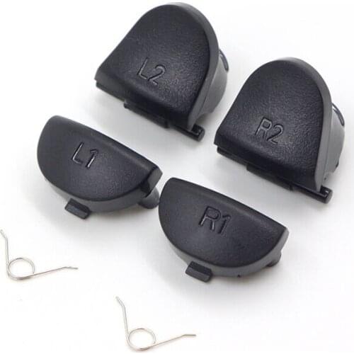 L1 R1 L2 R2 Trigger Button and Spring Replacement Play Station4 PS4 Controlle L1 L2 R1 R2 Repair Kits