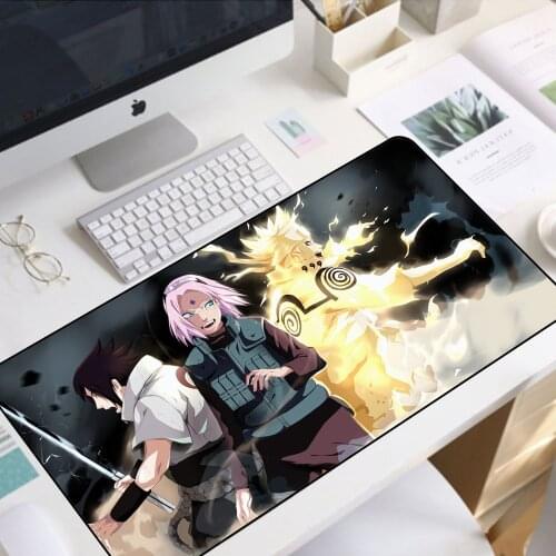 Boy Girl Anime Rgb Mouse Pad with USB Interface Xxl Gamer Office Mouse Keyboard Desk Pad Notebook Mini Pc Mousepad Free Delivery