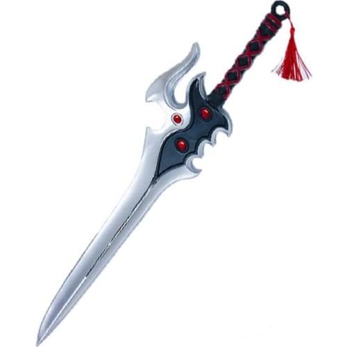 2019 creative king glory COS weapon model PU foam props Li Baiqing lotus sword toy