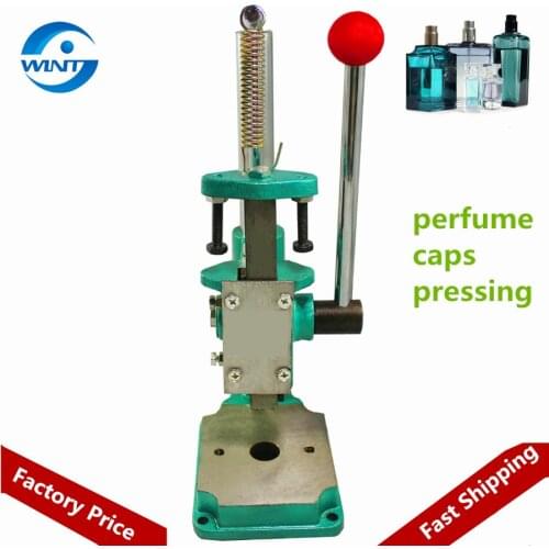 Perfume Bottle Capping Machine Perfume Collar Ring Pressing Machine For Soy Sauce Vinegar Bottle caps Pressing Shoe Polish plug