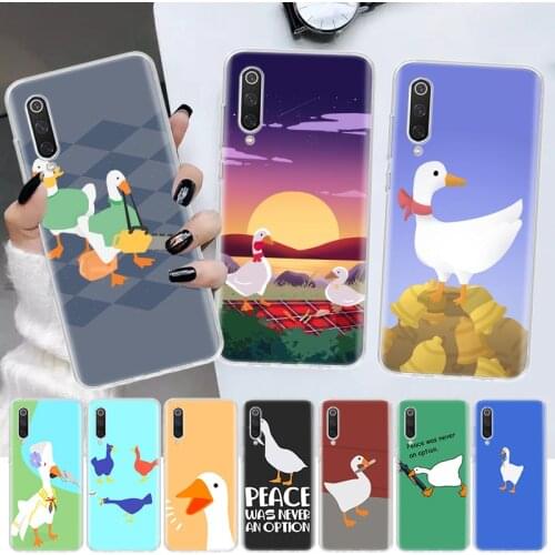 Untitled Goose Game Interesting Duck Game Soft Cover Phone Case For Xiaomi Redmi Note 10 9 9S 8 7 8T 9A 8A 7A 6A 5 4X S2 K20 Pro