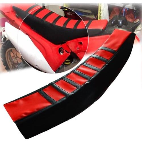 Motorcycle Soft Seat Cover Dirt Bike Leather Cover For HUSQVARNA FE FC TE TC 65 85 300 350 450 501 610 FS450 701 ENDURO Super