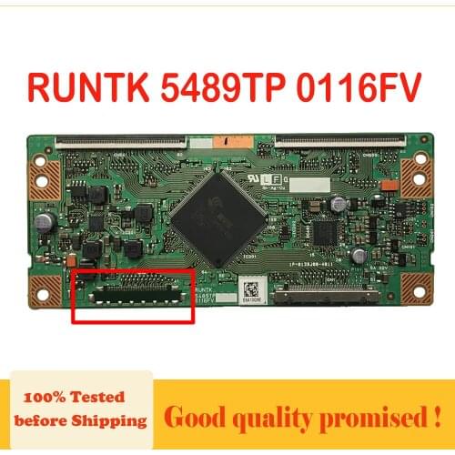 5489TP TCON Board for Sharp TV RUNTK 5489TP 0116FV ZA / ZL TV Display TV card Equipment Logic board RUNTK5489TP
