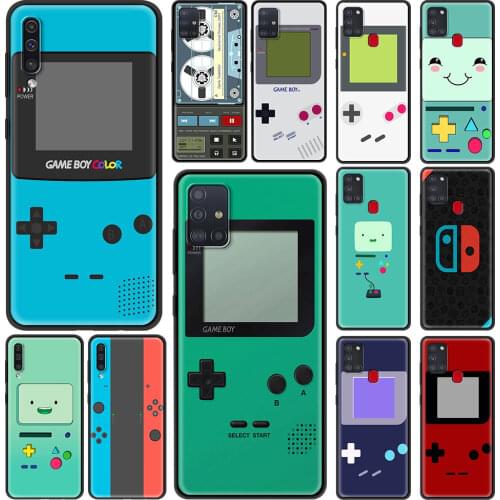 Game Boy Game Box Print Luxury Silicone Phone Case For Samsung Galaxy A51 A71 A21s A12 A31 A41 A32 A72 A52 5G Cover Fundas Capa