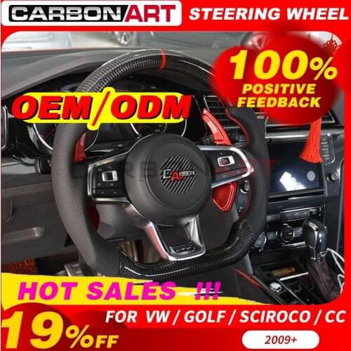 Carbon fiber steering wheel for Scirocco GT I +DHL shipping