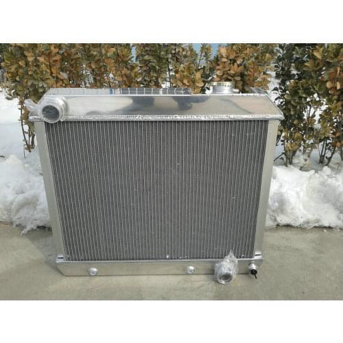 3 Rows Alloy Aluminum Radiator kit for Chevy Truck C10 C20 C30 63-66 1963 1964 1965 1966