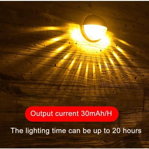 4PCS Solar Path Lamp LED Outdoor Waterproof Power Garden Light Garden Landscape Lights Balcony Stair decor Step Induction LightS
