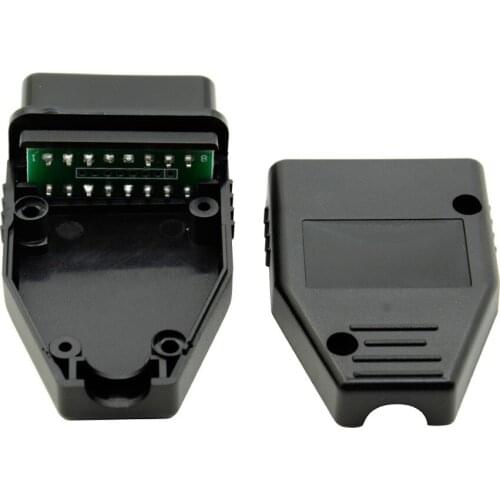 Universal OBD2 16Pin male Connector Adaptor Car Diagnostic Tool J1962 ELM327 OBD Male Connect