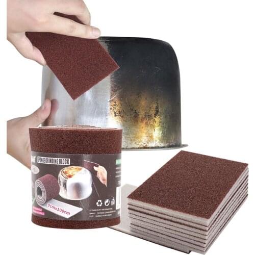 Magic Melamine Sponge Carborundum Kitchen Sponge Eraser For Pan Pot Dish Sponges Cleaner Tool Utensils Household Cleaning Items
