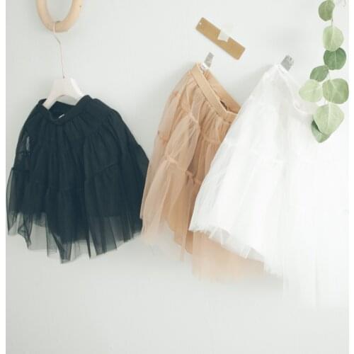 Girls Toddler Skirts 2019 Spring Summer New Girls Skirts Baby Princess Mesh Skirts Cute Ball Gown Party Dance Ballet Tutu Skirts