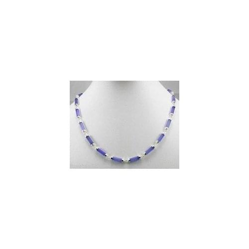 Womens gift Jewelry word Zircon Natural Fine Latest gem Jewelry 925 shell purple& gem necklace watchnoble ladys