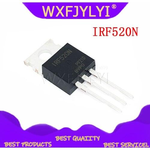 10PCS IRF520 TO-220 IRF520N TO220 IRF520NPBF