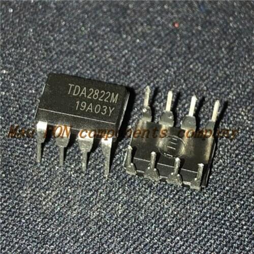 10PCS/LOT TDA2822M TDA2822 DIP-8 DIP8 New original In Stock