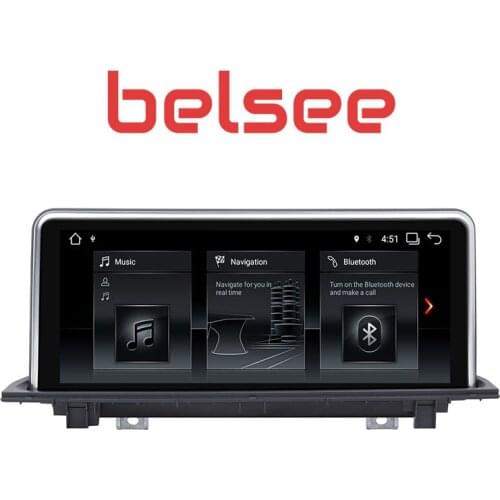 Belsee PX6 6 Core 10.25" Android 9.0 touch screen GPS Navigation Car PC Radio Head Unit Stereo for BMW X1 F48 2016 2017 iDrive
