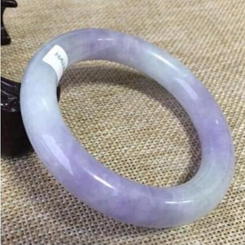Free Shipping 55-64mm Certified (Grade A)100% Natural Jadeite jade Bracelet Bangle (Certificate delivery)