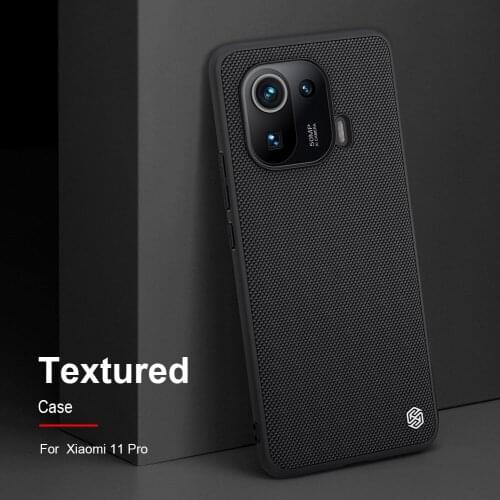 Nillkin for Xiaomi 11 Pro Textured Case Nylon Fiber case Explore back cover Non-slip durable business fit for Xiaomi 11